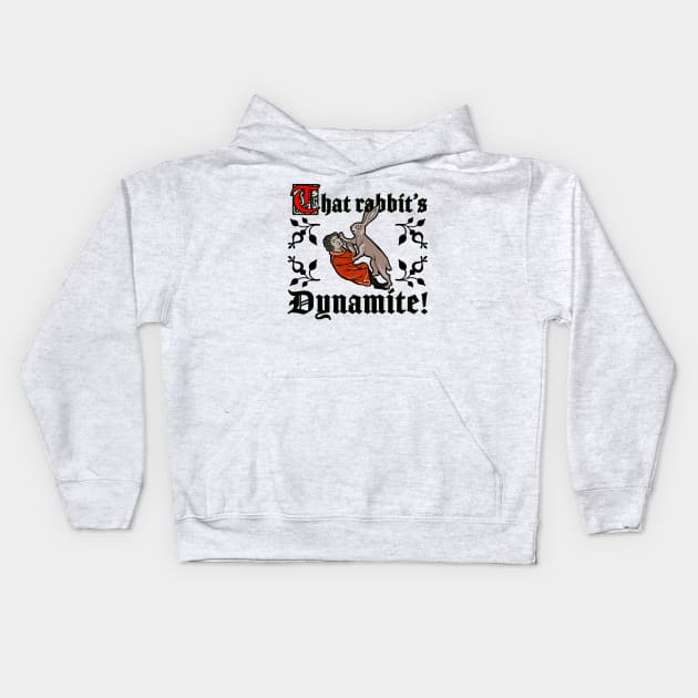That Rabbit's Dynamite Kids Hoodie by rexthinks